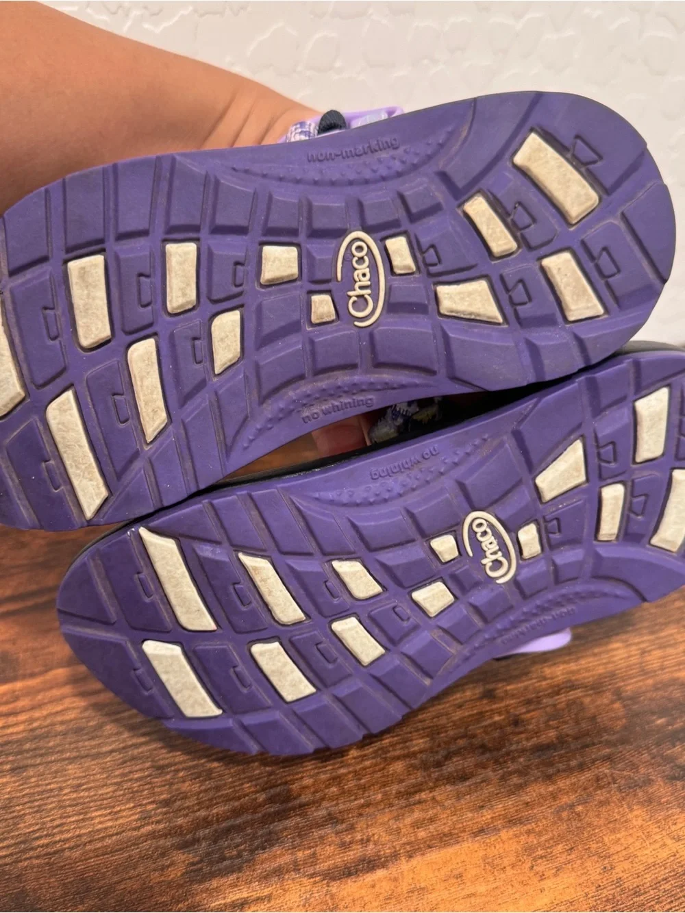 Chaco ZX/1 Ecotread Bluebell Double Straps Diamond Adjustable Kids 12 Outdoor